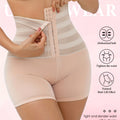 Women's High-Waisted Tummy Control Butt Lift Shaping Shorts - Adjustable Front Zipper/Button Closure, Butt Enhancing Slim-Fit Underwear with Compression Fit, Lift & Posture (Black) - Hand Washable for Jeans & Dresses