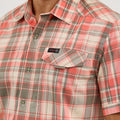 Coral Plaid | Wrangler Men's Shirt