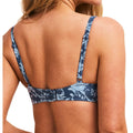Adore Me Womens Tricia Swimwear Bikini Top - 32D/Floral Blue