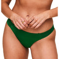 Adore Me Womens Tanisha Swimwear Cheeky Bikini Bottom - Medium, Dark Green