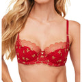 Adore Me Womens Bettie Contour Balconette - Holiday Edition - Dark Red
