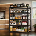 72 Inch Heavy-duty Metal Storage Rack, With A Load-bearing Capacity Of 2000 Pounds Per Layer, Adjustable Height