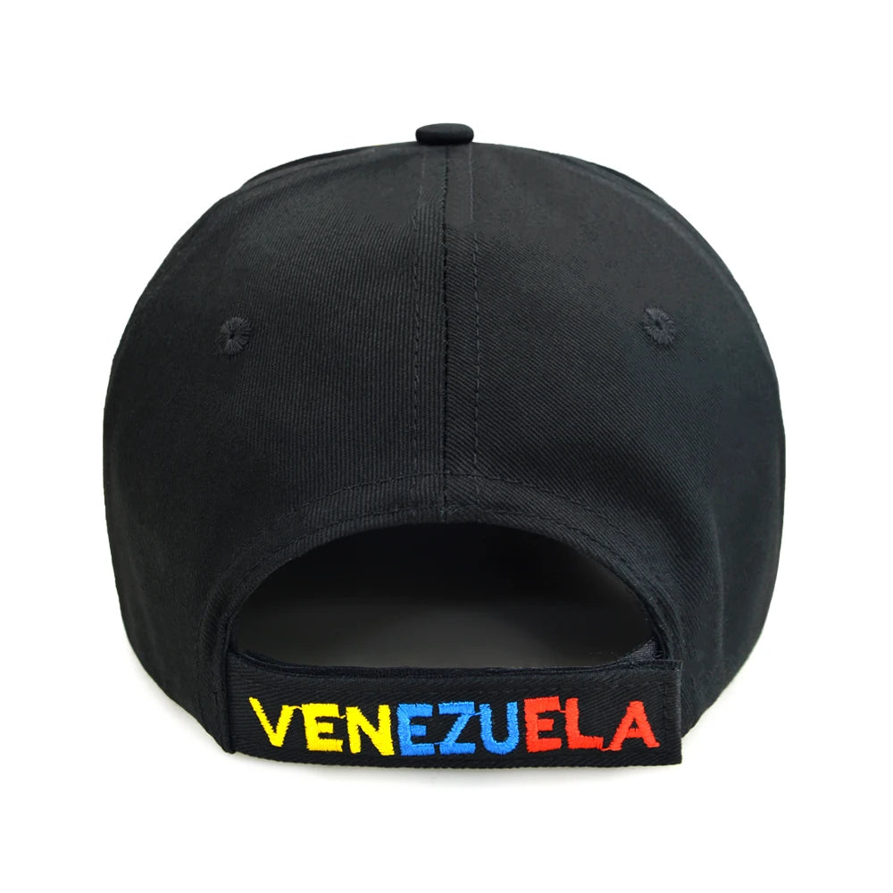 New Designed Venezuelan Hat Good Quality Cotton Baseball Cap Adjustable Men Baseball Hats Outdoor Venezuelan Sports Cap