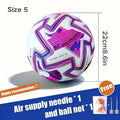 2026 Soccer Ball Standard Size 5 High Quality PU Outdoor Grass Team Sports Match Game Seamless Football Training futbol topu