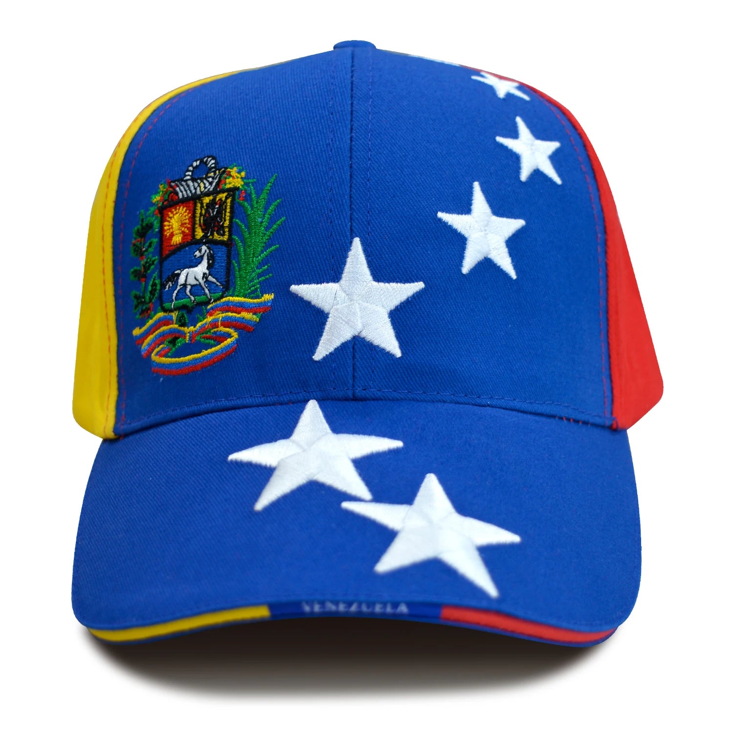 New Designed Venezuelan Hat Good Quality Cotton Baseball Cap Adjustable Men Baseball Hats Outdoor Venezuelan Sports Cap