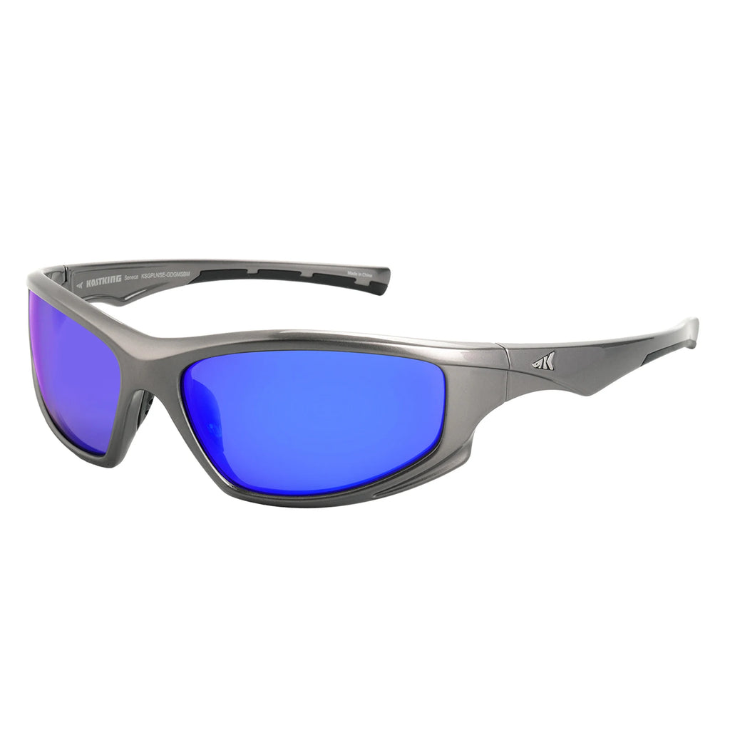 KastKing Seneca Polarized Sport Sunglasses for Men and Women, Ideal for Baseball Fishing Cycling and Running,UV Protection