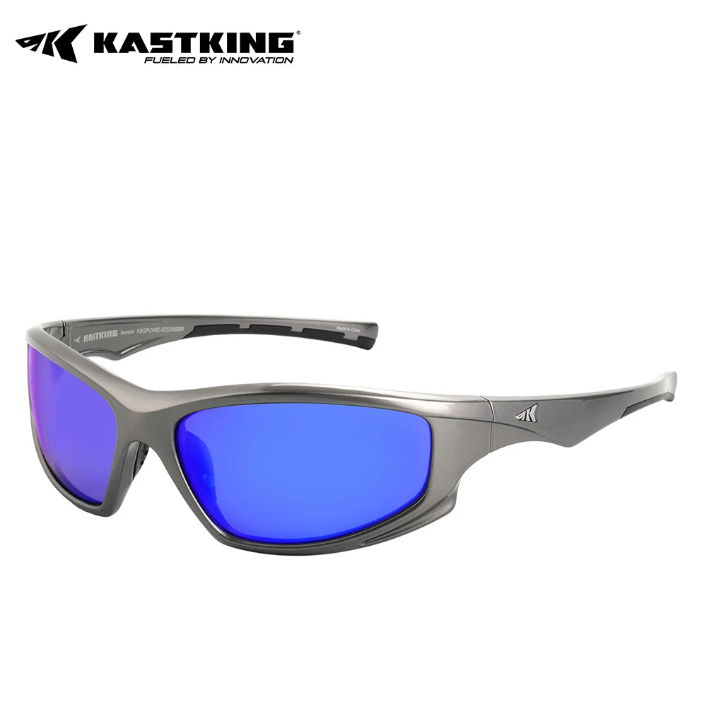 KastKing Seneca Polarized Sport Sunglasses for Men and Women, Ideal for Baseball Fishing Cycling and Running,UV Protection