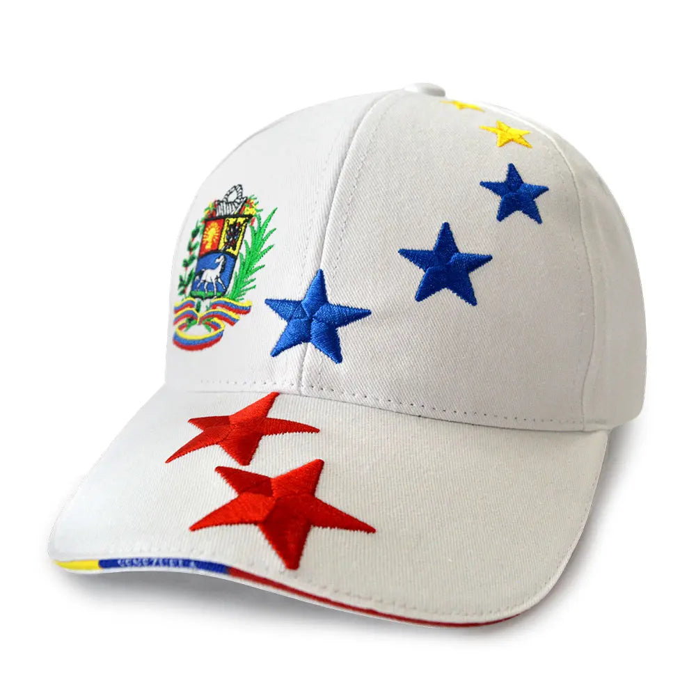 New Designed Venezuelan Hat Good Quality Cotton Baseball Cap Adjustable Men Baseball Hats Outdoor Venezuelan Sports Cap