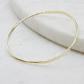 Gold Bracelet with Texture