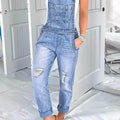 Fashion One-piece Denim Jumpsuit