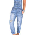 Fashion One-piece Denim Jumpsuit