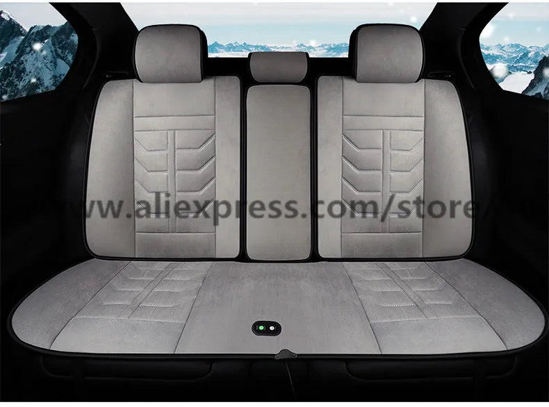2019 new car heating cushion winter single seat warm car electric double car seat cushion 12v car with winter tweezers