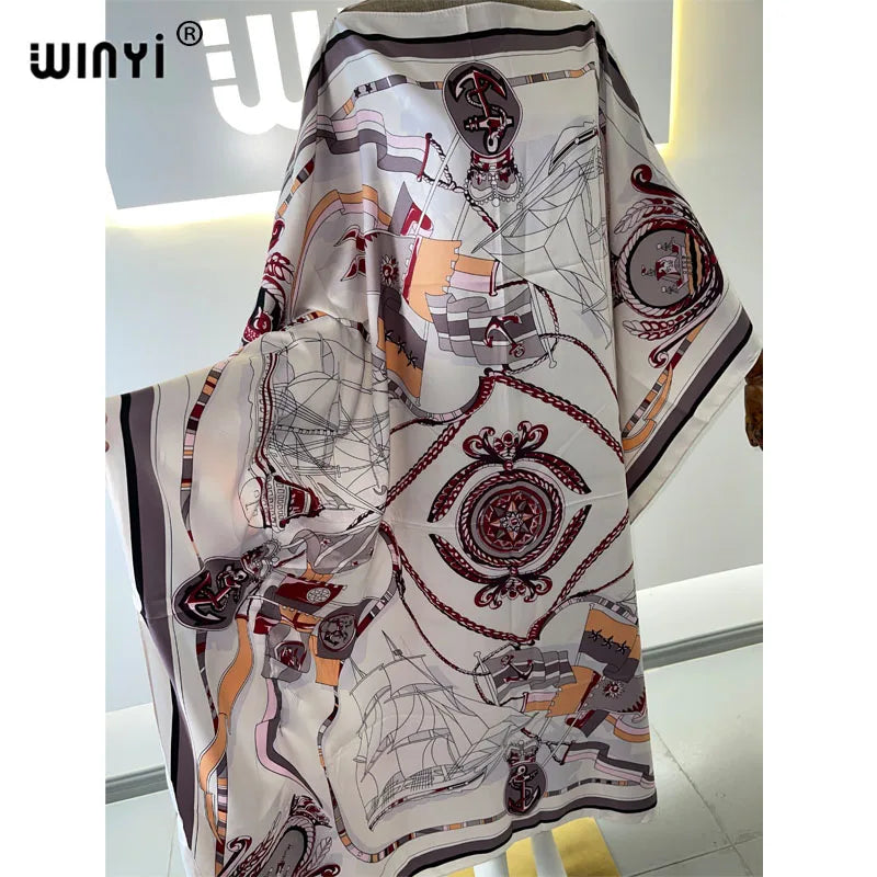 Fashion Design Loose Dress Batwing Maxi Long Femme Vestidos Summer Autumn Party Elegant Dress