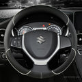 Car Steering-Wheels Cover 38cm 15" For Suzuki Alivio/Ciaz Baleno Celerio Jimny SX4 S-Cross Grand Vitara Aerio Kizashi Liana