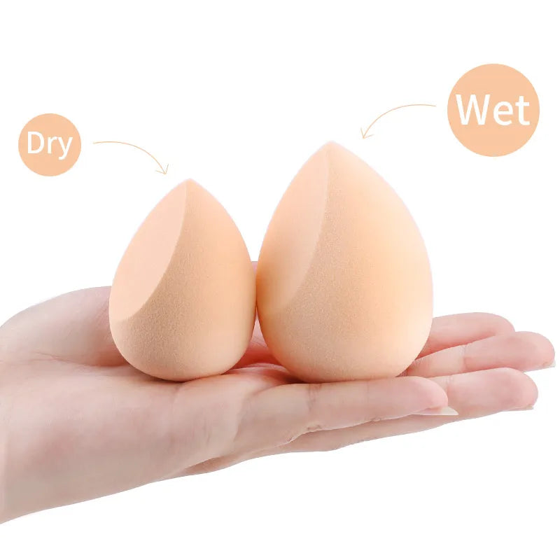 20/50pcs Makeup Sponges Marbling Water-drop Shape Foundation Concealer Sponge Wet and Dry Mix Powder Cosmetic Puff Make Up Tools