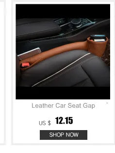 HOT Car Neck Pillow PU Leather Lumbar Waist Support For Seat Memory Backrest Headrest Cushion Auto Gadget Accesorios Interior