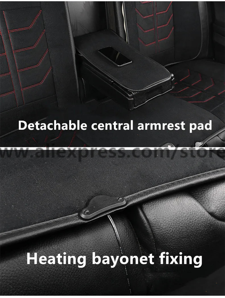 2019 new car heating cushion winter single seat warm car electric double car seat cushion 12v car with winter tweezers