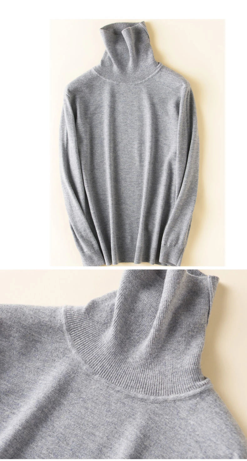Cashmere turtleneck men sweater 2023 autumn winter jumper clothes ropa hombre pull homme hiver pullover men turtle neck sweaters