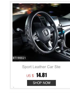 HOT Car Neck Pillow PU Leather Lumbar Waist Support For Seat Memory Backrest Headrest Cushion Auto Gadget Accesorios Interior