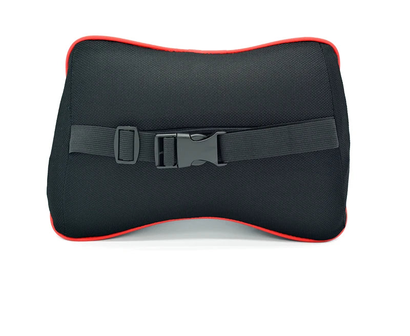 Memory Foam Car Seat Pillow Car Neck Pillow Protective Lumbar Back Support Breathable Car Headrest Cushion For Travel