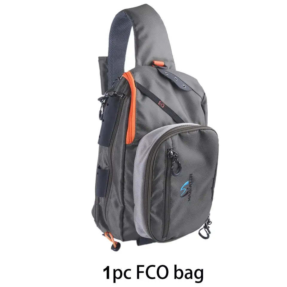 Maximumcatch Fishing Sling Back Pack Outdoorsport Fly Fishing Sling Bag With Fly Patch