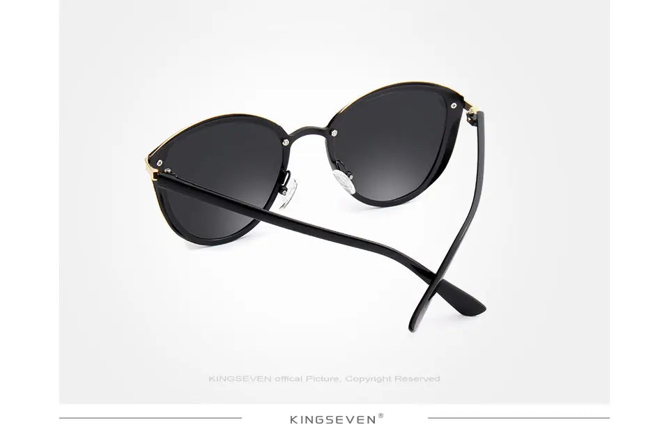 KINGSEVEN Cat Eye Sunglasses Women Polarized Fashion Ladies Sun Glasses Female Vintage Shades Oculos de sol Feminino UV400