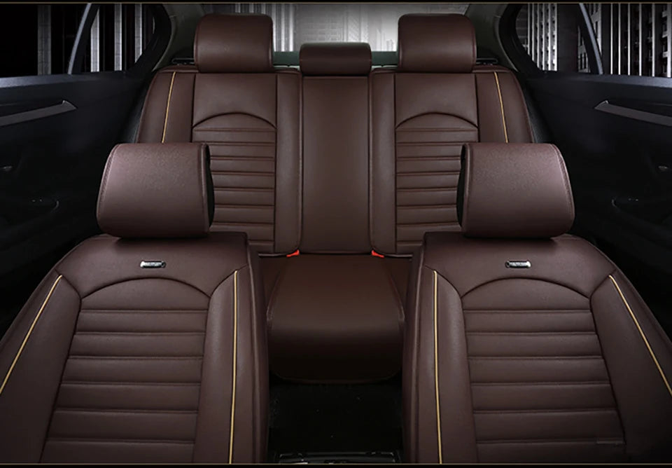 Leather Universal Car Seat Covers for Suzuki all model swift grand vitara liana liana forenza ignis Kizashi Alivio accessories