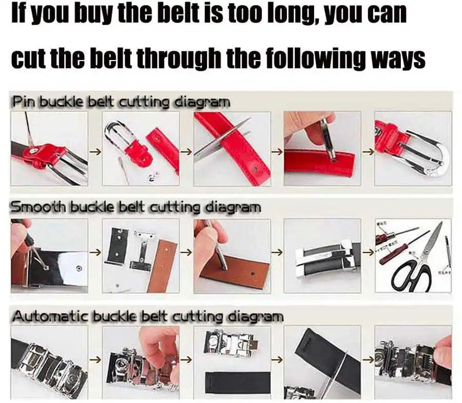 Men's Leather Belt New Male Waistband Ceinture Hommes Leather Belts for Men Width:38mm Accessories Belts