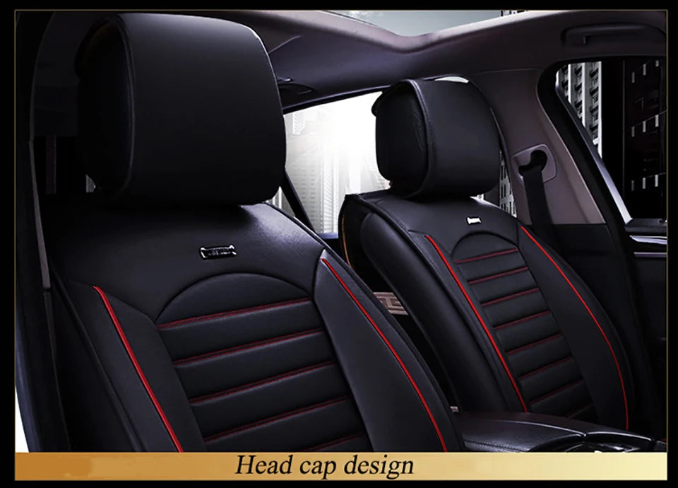 Leather Universal Car Seat Covers for Suzuki all model swift grand vitara liana liana forenza ignis Kizashi Alivio accessories