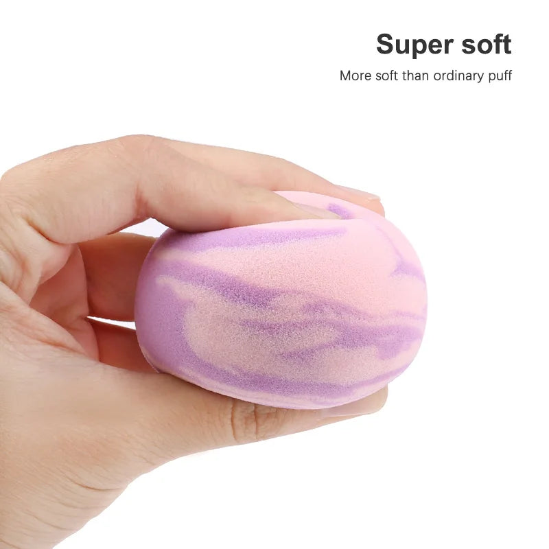 20/50pcs Makeup Sponges Marbling Water-drop Shape Foundation Concealer Sponge Wet and Dry Mix Powder Cosmetic Puff Make Up Tools