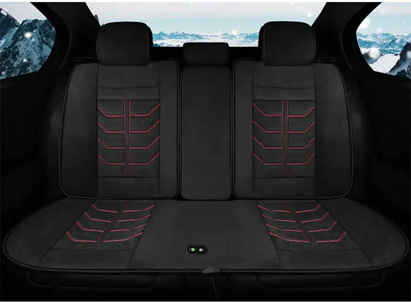 2019 new car heating cushion winter single seat warm car electric double car seat cushion 12v car with winter tweezers