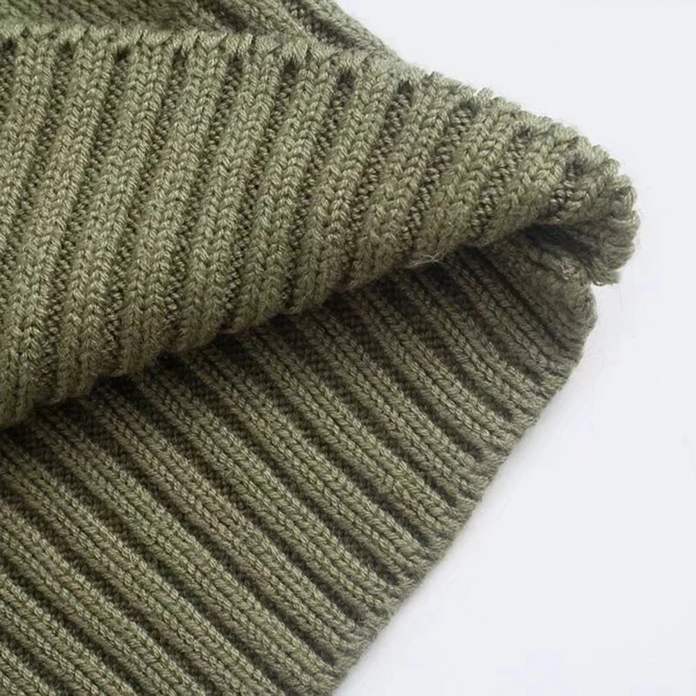 Knitted Skirt Suits For Women Two Piece Set Women Skirt Zipper Solid Color Tops High-Waisted Mini Skirt 2021 Women Knitted Suit