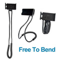 360 Degree Phones Holder Stand Mobile Phone Holder Hanging Neck Lazy Cellphone Mount Accessories Adjustable for iPhone 12 Xiaomi