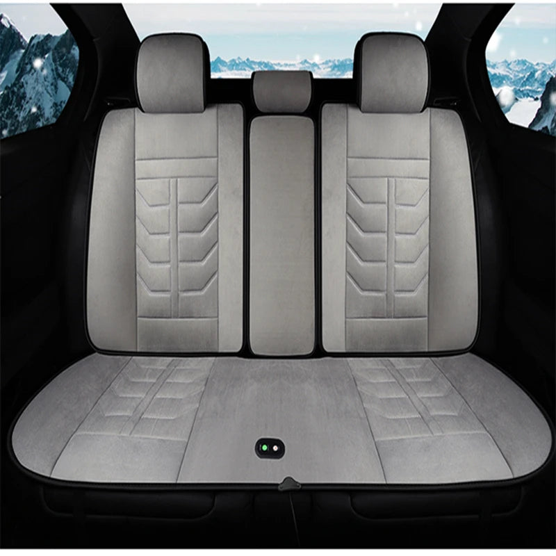 2019 new car heating cushion winter single seat warm car electric double car seat cushion 12v car with winter tweezers