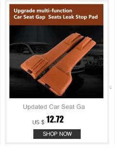 HOT Car Neck Pillow PU Leather Lumbar Waist Support For Seat Memory Backrest Headrest Cushion Auto Gadget Accesorios Interior