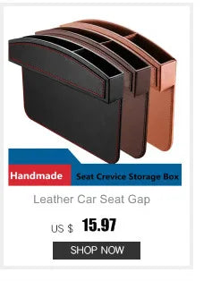 HOT Car Neck Pillow PU Leather Lumbar Waist Support For Seat Memory Backrest Headrest Cushion Auto Gadget Accesorios Interior