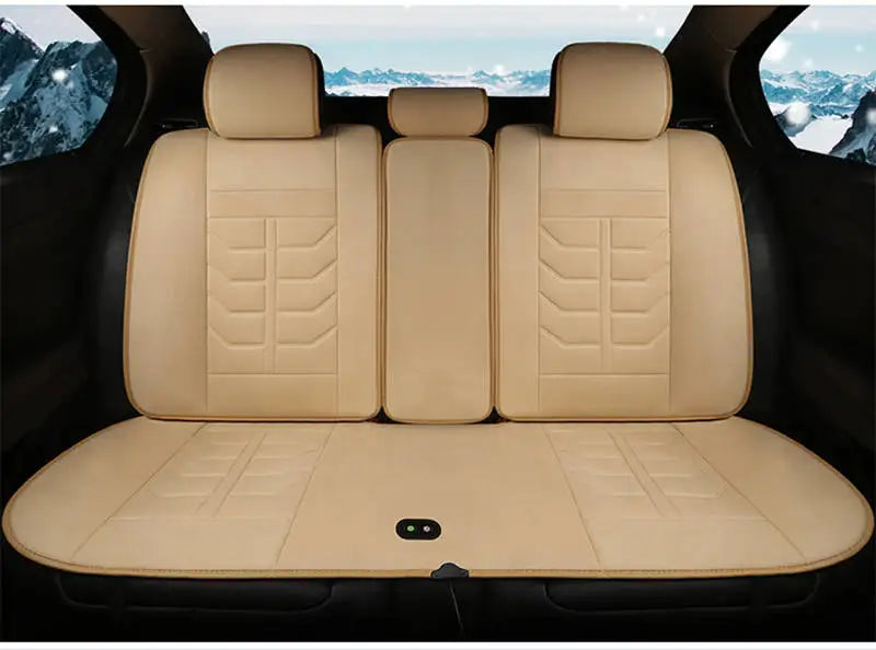 2019 new car heating cushion winter single seat warm car electric double car seat cushion 12v car with winter tweezers