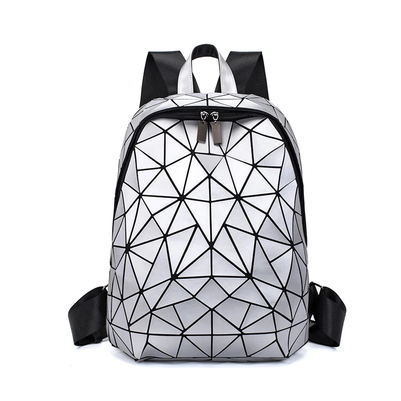 Backpack Bags For Women Fashion School Backpacks Mochilas Para Mujer Geometric Travel Bag