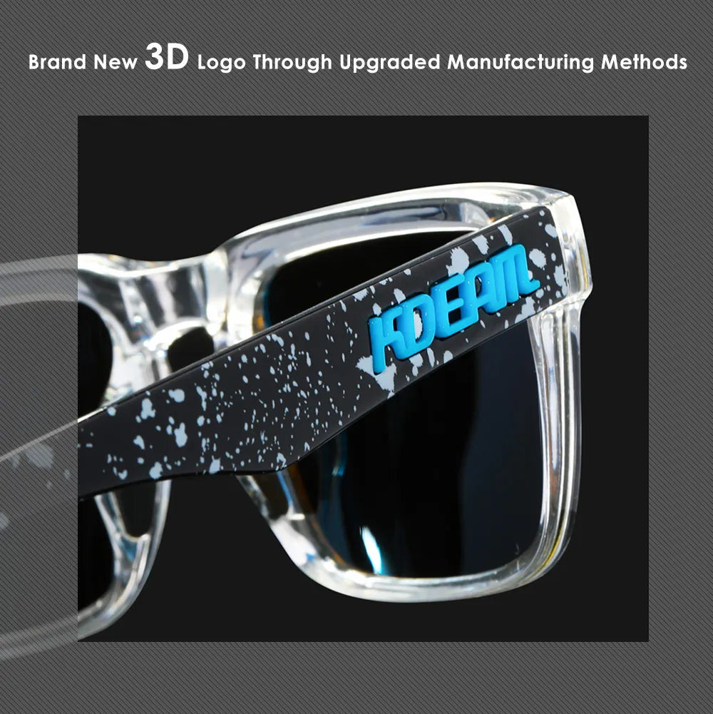 KDEAM Men's Square Sunglasses