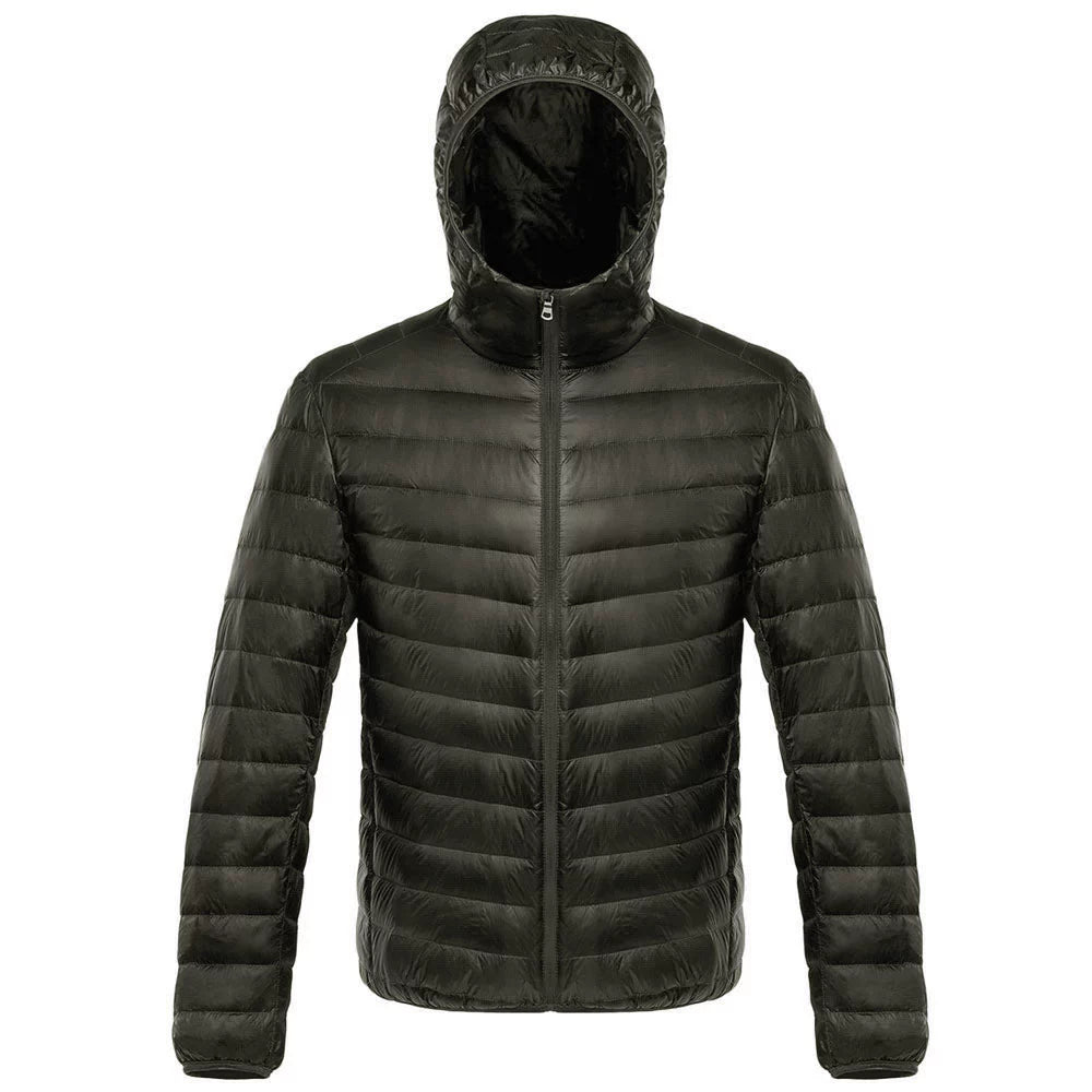 Men Winter Thermal down Jacket Ultra Light Coats Youth down Jacket