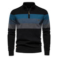 Business Stand Collar Pullover Knitted Sweater