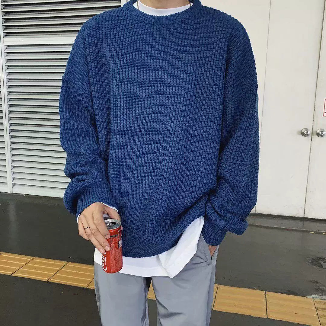 Men Sweaters Winter Fashion Pullovers Knitted Sweater Jumper