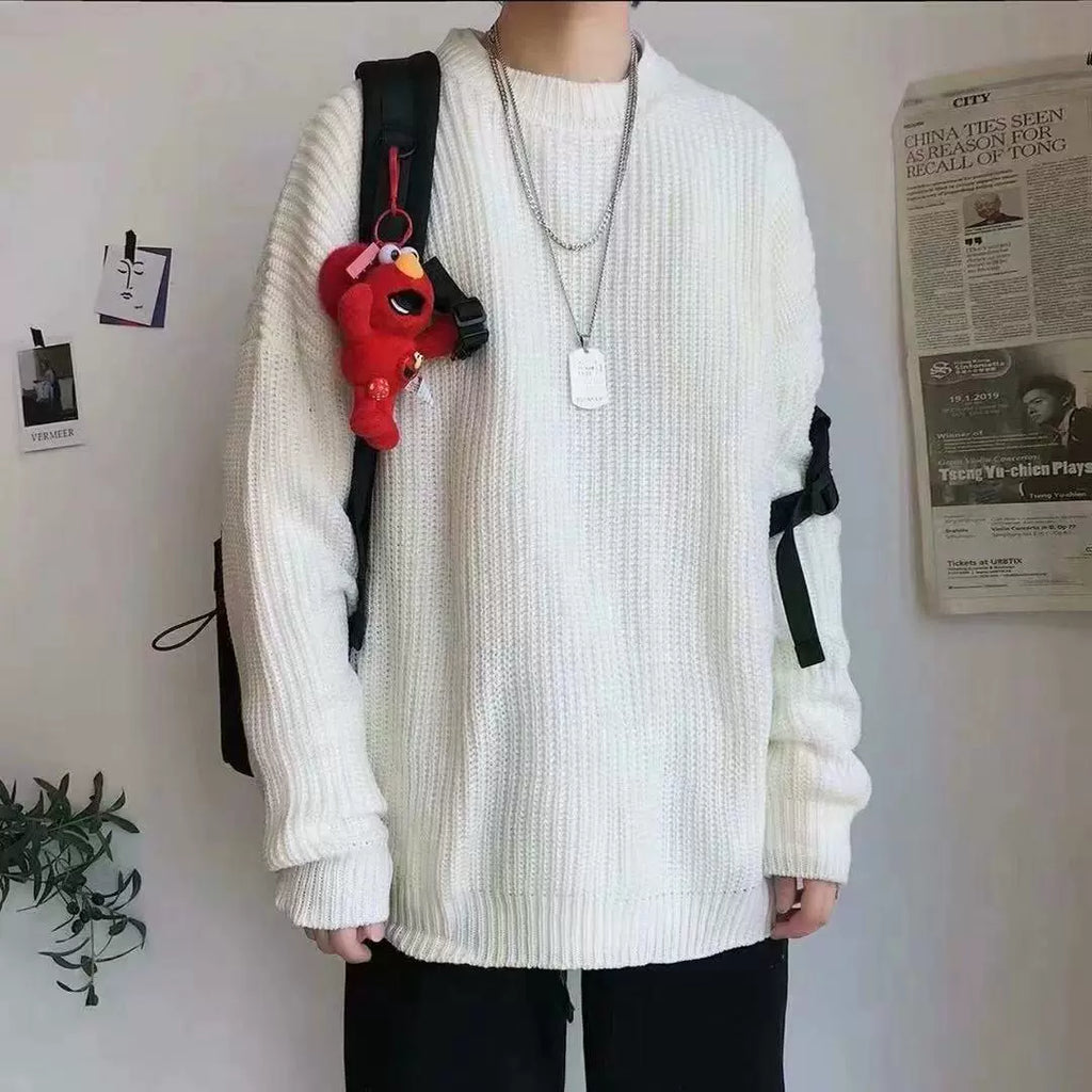Men Sweaters Winter Fashion Pullovers Knitted Sweater Jumper