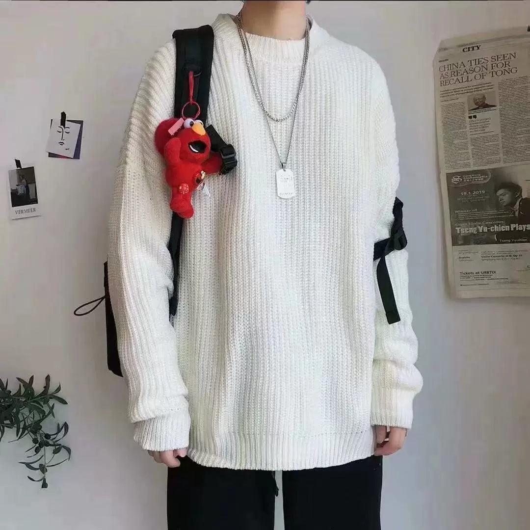 Men Sweaters Winter Fashion Pullovers Knitted Sweater Jumper