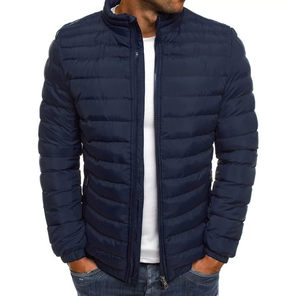 Men's Lightweight Warm Coat Cotton-Padded Jacket Winter
