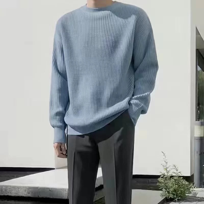 Men Sweaters Winter Fashion Pullovers Knitted Sweater Jumper