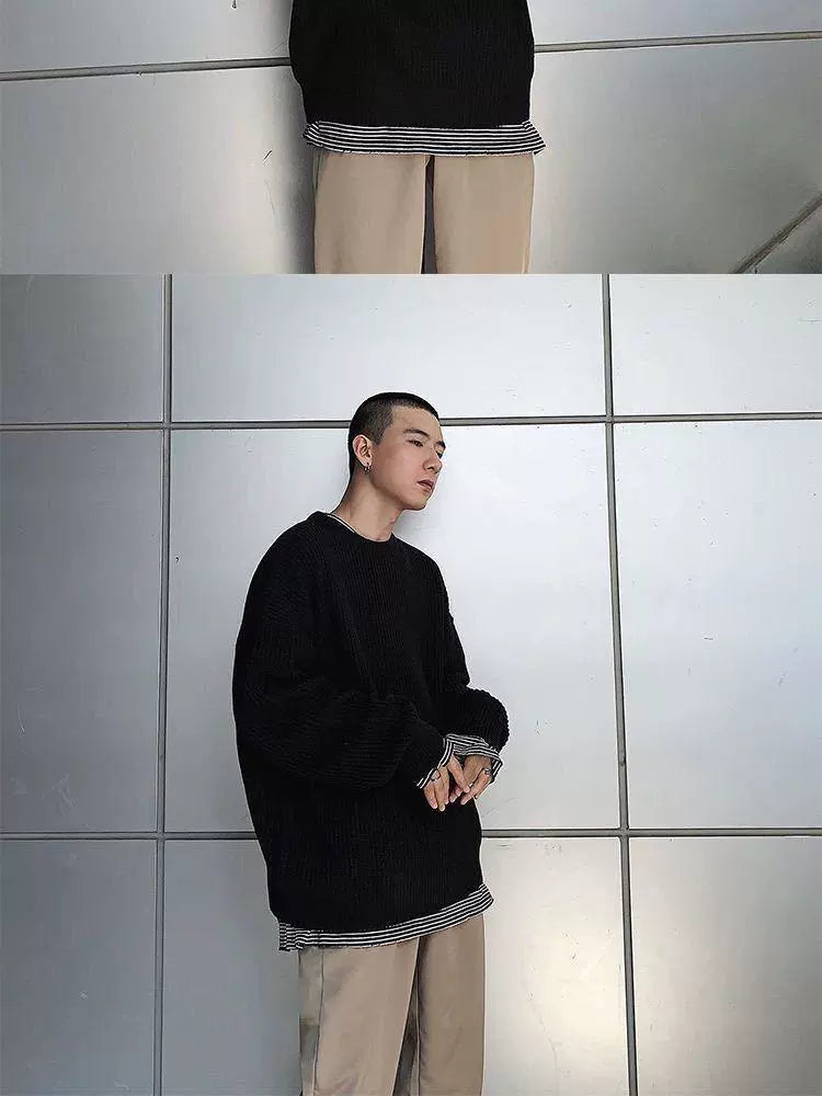 Men Sweaters Winter Fashion Pullovers Knitted Sweater Jumper