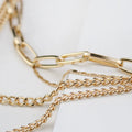 INS Women's Fashion Personality Hipster Metal Necklace