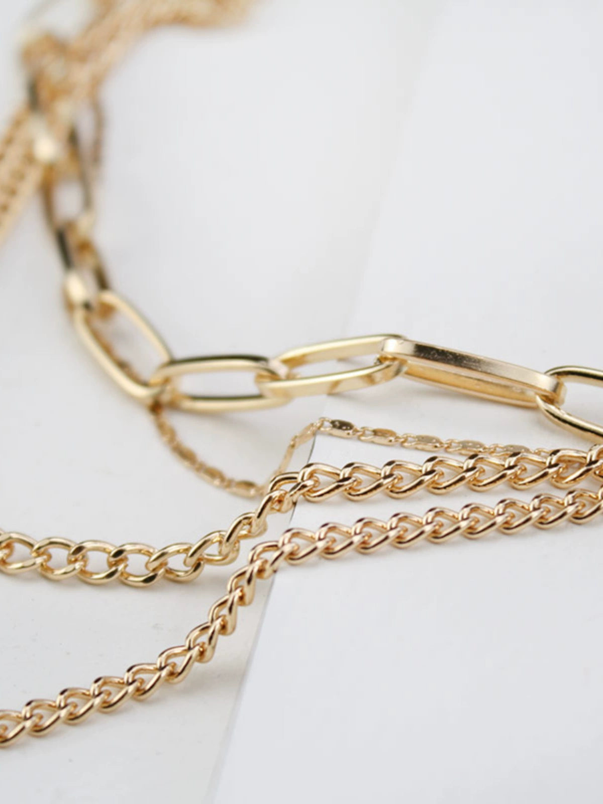 INS Women's Fashion Personality Hipster Metal Necklace