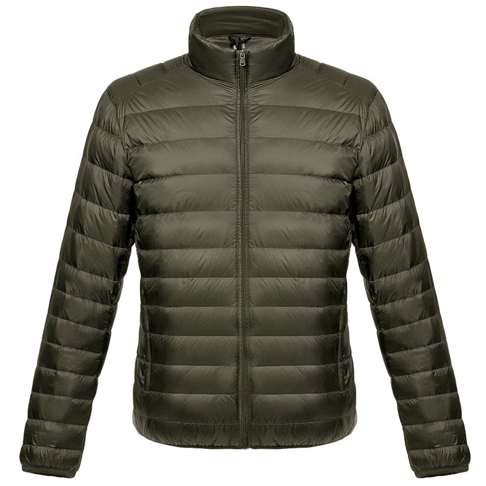 Men Winter Thermal down Jacket Ultra Light Coats Youth down Jacket